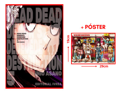 Dead Dead Demon's Dededede Destruction #05 + Poster 0