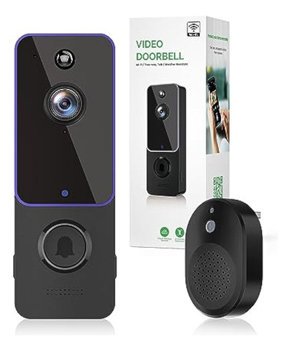 Bitepass Cámara De Timbre Inalámbrica, Cámara De 0