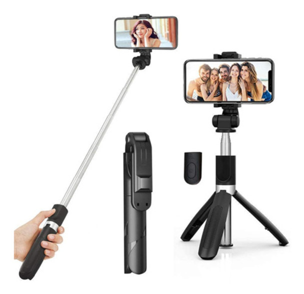 Tripé Bluetooth Youtuber Dobrável De Bolsa Sem Fio Leve 0