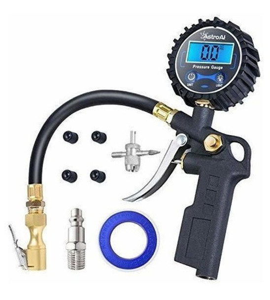 Inflador De Llantas Digital Con Manometro De 250 Psi 0