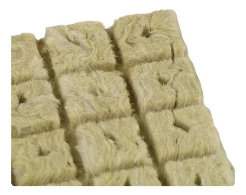 Kit 50 Cubos De Germinação Lã De Rocha 25x25mm Stone Wool 0