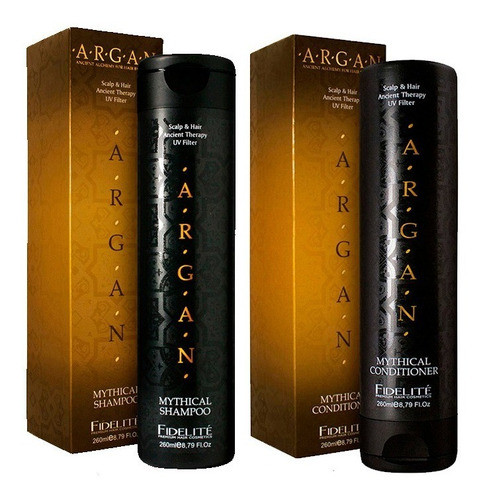 Fidelite Shampoo + Acondicionador Argán Mythical X 260 Ml 0