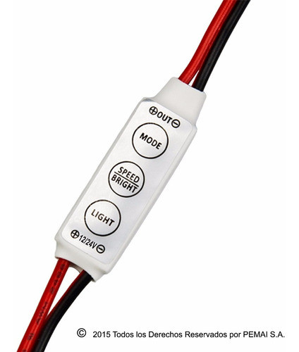 Control Y Dimmer Para Led 12 Volt O 24 Volt  Pemai 0