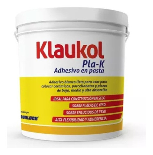 Klaukol Pla-k Pegamento Flexible - Cotización Mayorista 0