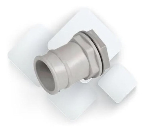 Conector Recto Para Caño 32mm Pvc Cxn32 Roker 0