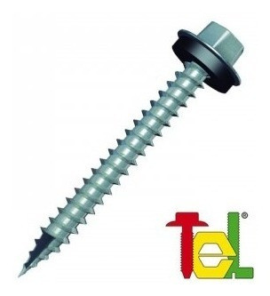 Tornillo Autoperforante Tel Hex Chapa-madera 14 X 2 1000u 0