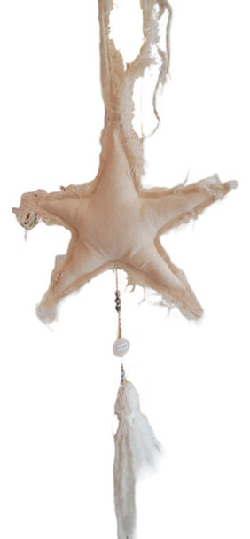 Colgante De Lienzo - Estrella 0