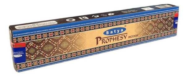 Incenso Meditação Massala Prophesy Satya Cx C 12 Var 0