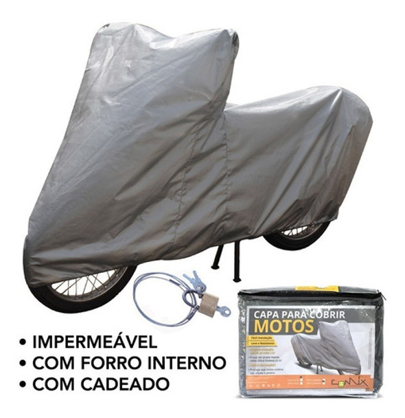 Capa Impermeável Moto C/ Cadeado Yamaha Neo 125 | Cmc1 0 Capa Impermeável Moto C/ Cadeado Yamaha Neo 125 | Cmc1 0