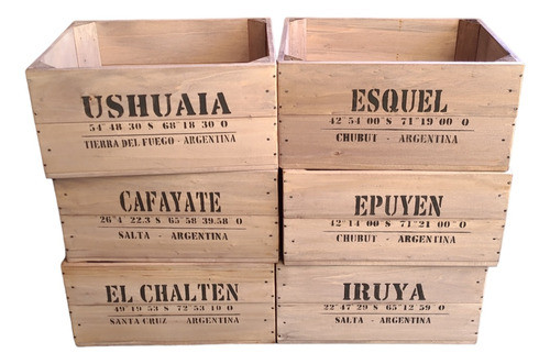Cajones De Madera Decorativos Organizadores A Medida 0