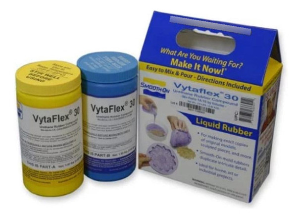 Smooth On Vytaflex So 30 Caucho Uretano Kit 0,86kg Moldes 0