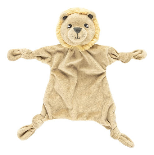 My Tiny Moments Lion Security Blanket Lovey, Tan 0
