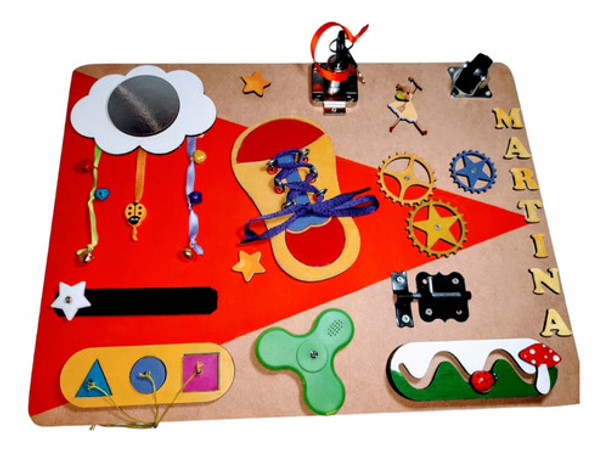 Tablero Sensorial Montesori 0