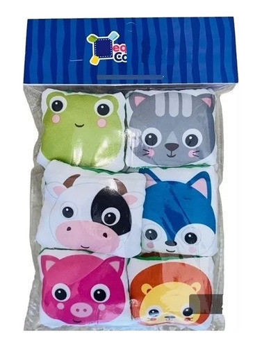Juego De Memoria En Tela  Bebes Estimulación Visual 0