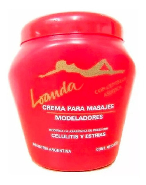 Loanda Crema Reductora Para Masajes Centella Asiatica X 450g 0 Loanda Crema Reductora Para Masajes Centella Asiatica X 450g 0