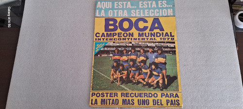 Revipóster Boca Campeón Intercontinental 1978 0