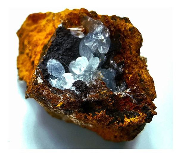 Smithsonita Na Matriz Do México Pedra Bruta Mineral N4255 0