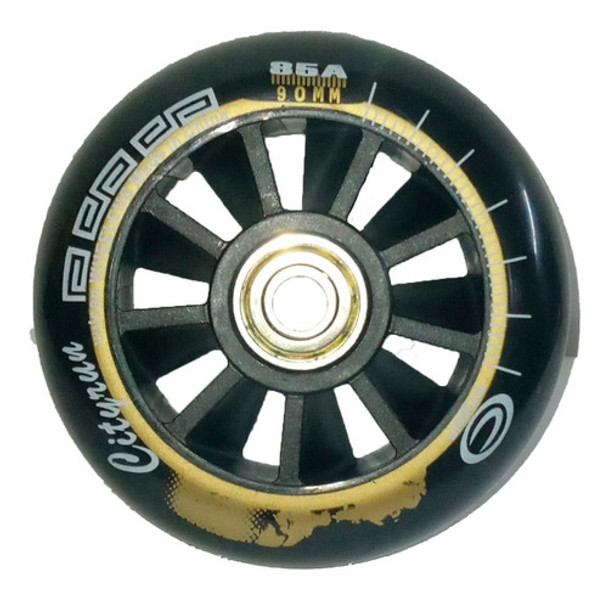 Rueda Silicona Rollers 90mm C/rulemanes Por Unidad  - El Rey 0