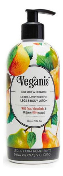 Leche Humectante Veganis Piernas Cuerpo Pera Silvestre 500gr 0