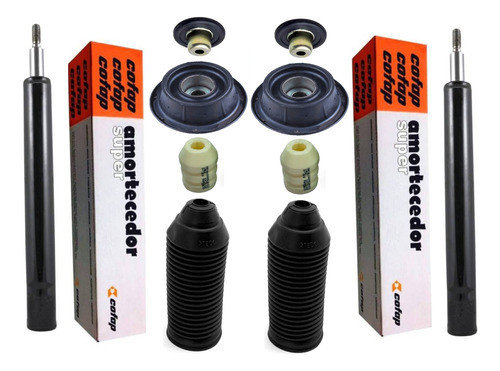 Par Amortecedor Dianteiro Cofap Kit Coxim Gol 1995 0