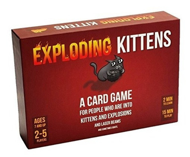 Exploding Kittens: Un Juego De Cartas Sobre Gatitos Y Explos 0