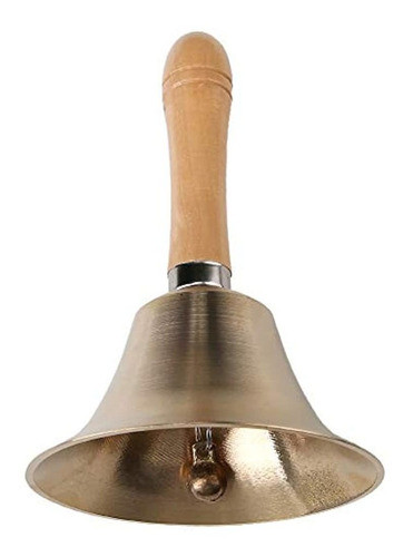 Campana De Llamada Manual De Latón Macizo Superfuerte 0