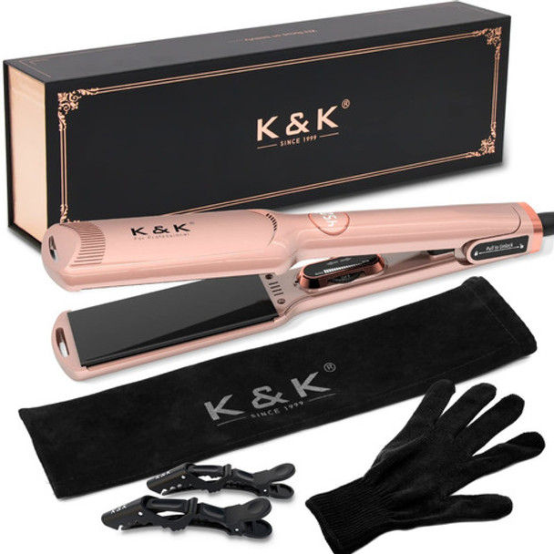Plancha De Pelo K&k Para Profesionales Del Cabello Plancha 0