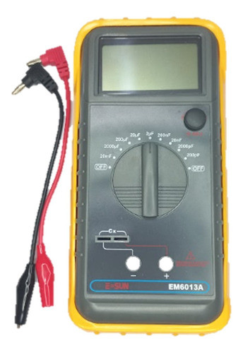 Capacimetro Digital - Tester De Capacitores - Mastech 0