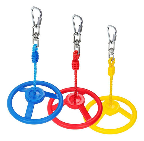 Rueda Volante Ninja Warriors Hamaca Colgarse Girar Adeleste 0