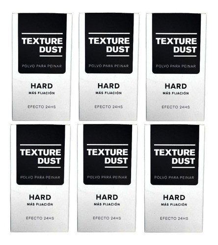 Polvo Matificante Texturizante Texture Dust Hard X6 0
