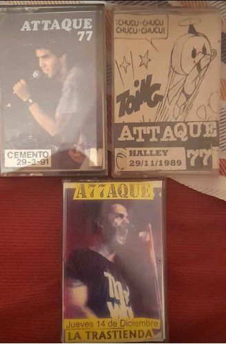 Cassetes Piratas Ataque 77 0
