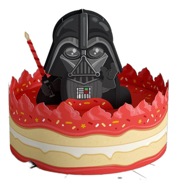 Tarjeta Cumpleaños Pop Up Darth Vader Star Wars Lovepop 0
