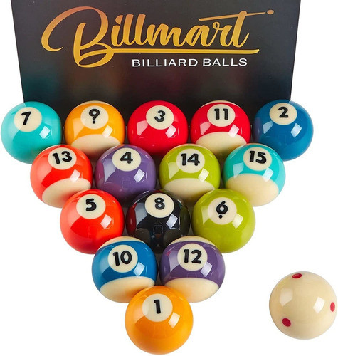 Bolas De Billar Billmart Resina Poliester De Alta Calidad 0