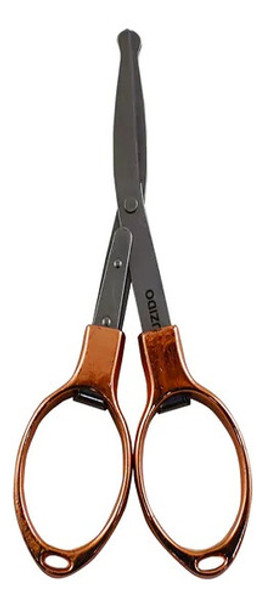 Tesoura Abduzido Dobrável Aço Inox Reforçada - Bronze 0 Tesoura Abduzido Dobrável Aço Inox Reforçada - Bronze 0