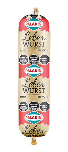 Leberwurst Paladini Leber X 250 Gr. 0