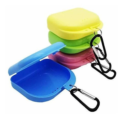 Caja Para Guardabarros Ortodoncial Retención Dental 4u 0