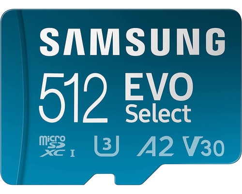 Tarjeta De Memoria Samsung Evo, 512gb, Microsdxc, Full Hd... 0