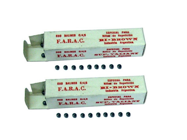 Balines Esfericos Farac 4,5 Mm 500 Unidades Zona Sur 0 Balines Esfericos Farac 4,5 Mm 500 Unidades Zona Sur 0