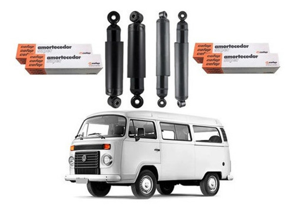 Kit 4 Amortecedor Kombi 1.6 2003 2004 2005 Original Cofap 0 Kit 4 Amortecedor Kombi 1.6 2003 2004 2005 Original Cofap 0