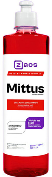 Shampoo Para Carro Snow Foam Lava Autos Mittus 500ml Zacs 0