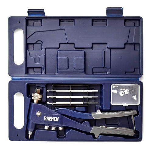 Remachadora Dual Bremen 6776 Pop Tuerca Remache Roscado Kit 0