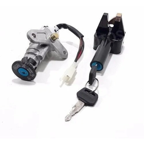 Juego De Cerradura Tambor Completa Yamaha Crypton 0