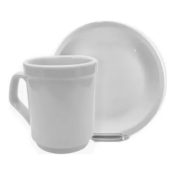 Jarrito Cafe Doble Americano Con Plato 240 Ml  Germer 0