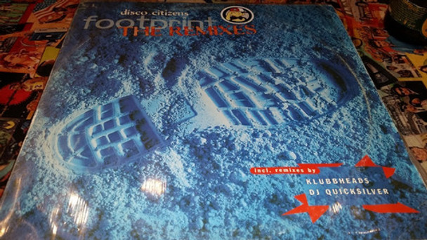 Disco Citizens Footprint (remixes) Vinilo Maxi Germany 1997 0