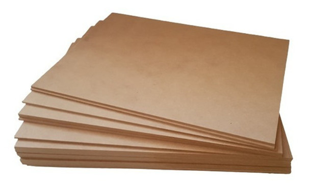 Placa  Pintar  Fibrofácil , Mdf 21x10 Pack X 50 Unidadesl 0