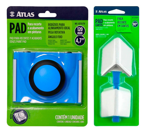 Kit Pad Recorte Para Pintura + Pad De Canto Atlas 0