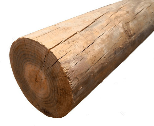Poste Palo Euca Largo 5 Mts Ø 6-9 Eucalipto Tirantes Pérgola 0