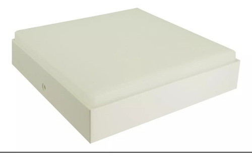Panel Led Aplicar Cuadrado 42w Bco Calido 22x22cm Frameless 0
