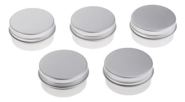 Frascos De Armazenamento De Alumínio 4 Pcs 0