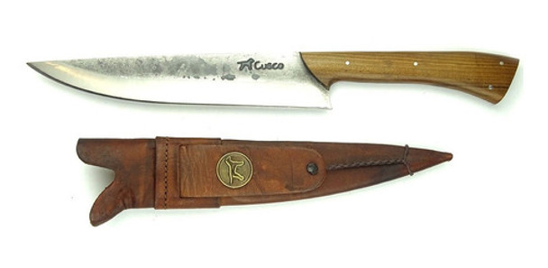 Faca Cusco 3mm Aço Carbono 1070 Assador 8' 0
